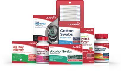 LEADER brand over-the-counter products